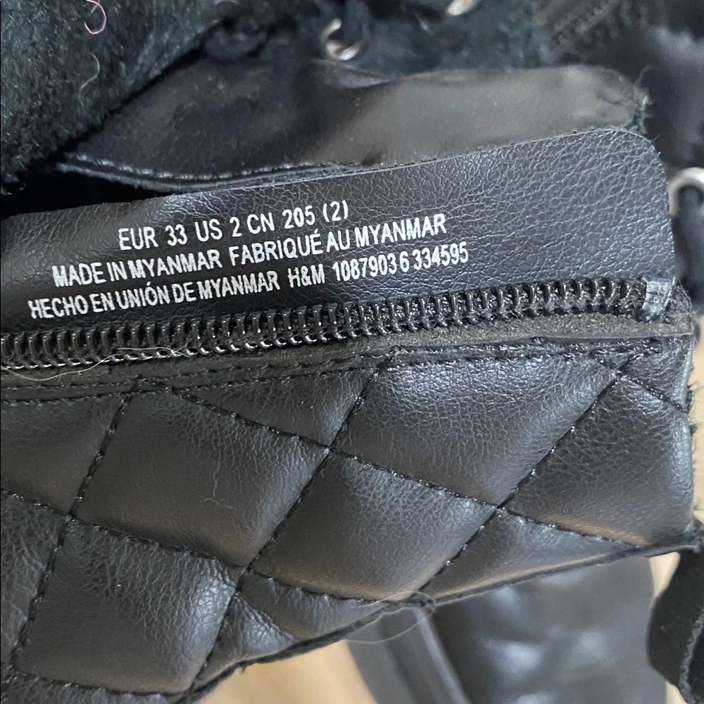 H&M stylish black